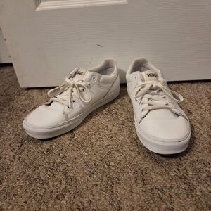 Vans Classic White Lace-Up Sneakers